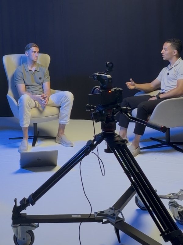 Opnamedag in de studio